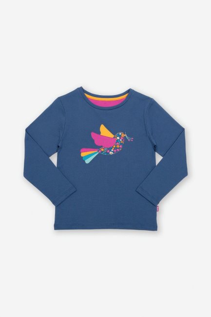 Kids Birdy Berry T-shirt Collecties Navy Mountain Warehouse