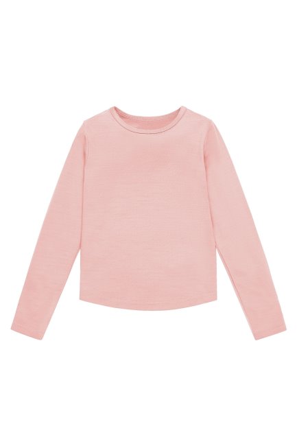 Roze-perzik Mountain Warehouse Merino Top Met Lange Mouwen Voor Kinderen Hot