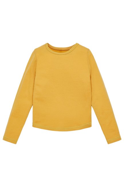 Mountain Warehouse Mosterd-fluor Merino Top Met Lange Mouwen Voor Kinderen Origins