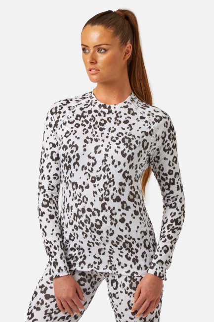 Mountain Warehouse Snow-leopard Carbondri® Behaaglijke Damesbasislaag Met Ronde Hals Origins