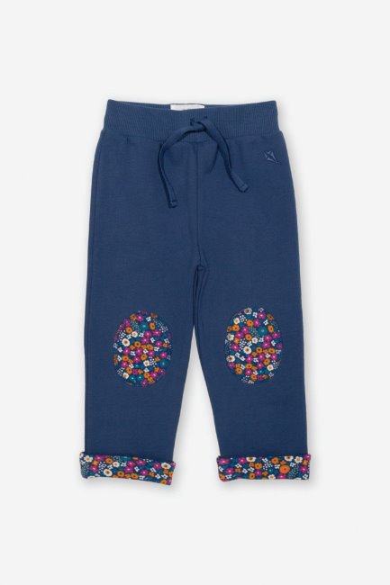 Mountain Warehouse Originele Faraway Ditsy Baby-/kinderjoggingbroek Marineblauw
