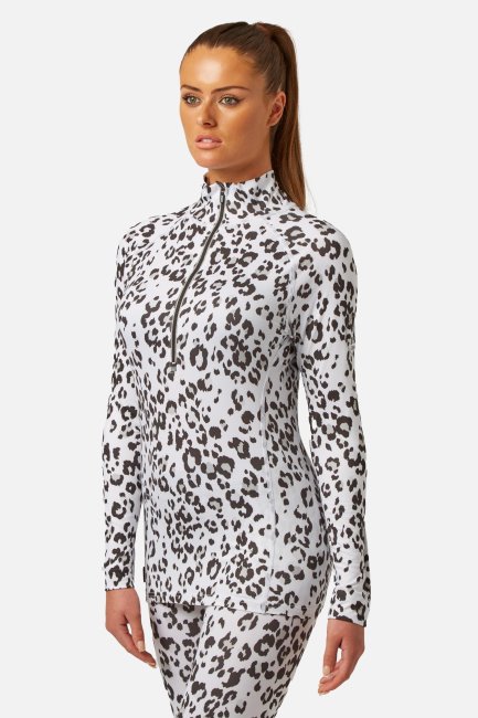 Mountain Warehouse Snow-leopard Carbondri® Behaaglijke Basislaag Met Sluiting Voor Damesmerken