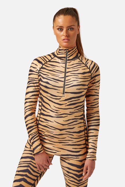 Mountain Warehouse Tiger Carbondri® Behaaglijke Basislaag Met Samenvatting Voor Dames Hot