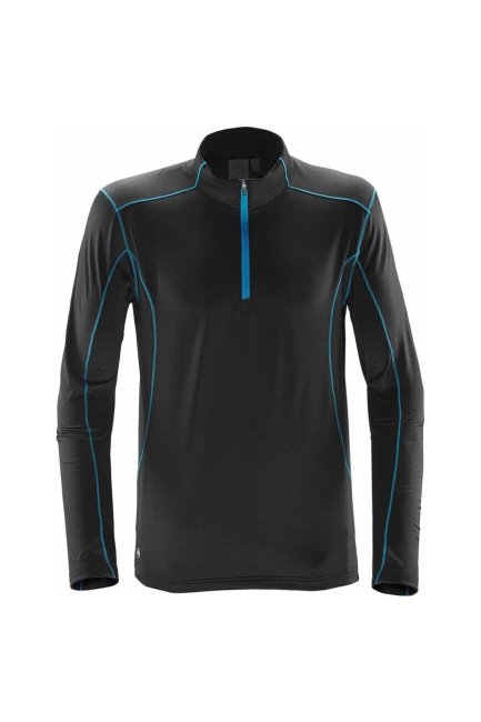 Origin Mountain Warehouse Pulse Fleece Heren Zwart-blauw