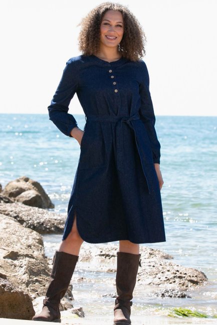 Denim Harewood Damesjurk Fashion Mountain Warehouse