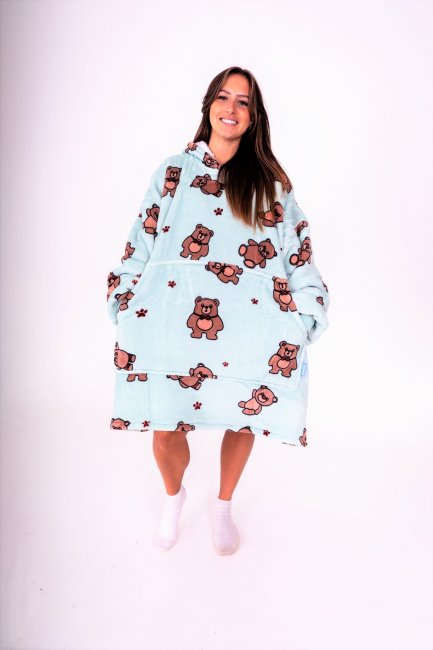 Superzachte Lounge Draagbare Deken Voor Dames Green-bear Mountain Warehouse Brands