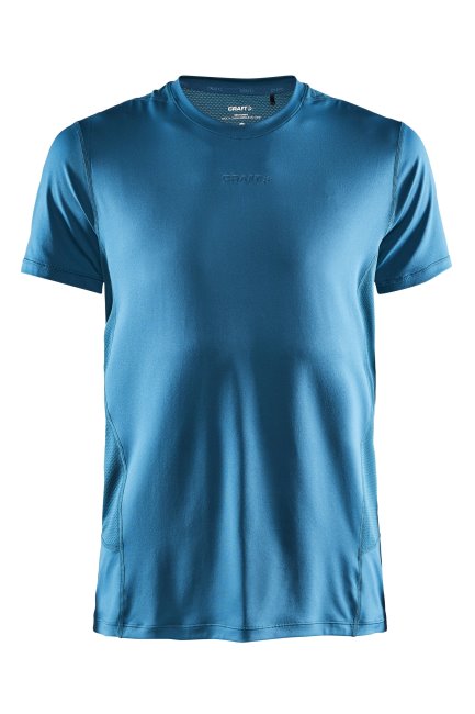 Mountain Warehouse Advance Essence Heren Training T-shirt Blauw Origin