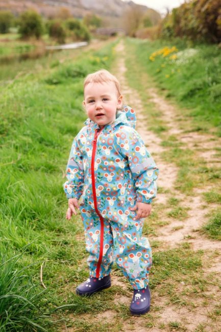 Mountain Warehouse Maura De Muis Baby/peuter Spatpak Lichtblauw-koraal Origineel