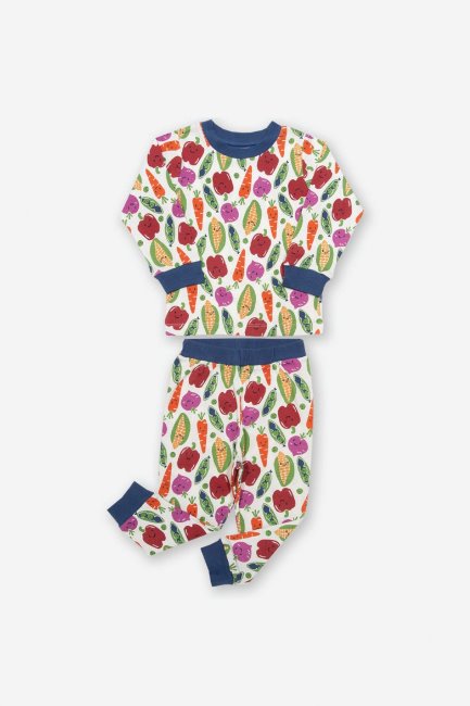 Mountain Warehouse Veggie Baby/kinder Pyjama Veggie Nieuws