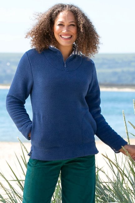 Purbeck Damesfleece Navy Mountain Warehouse-collecties