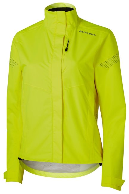 Yellow Mountain Warehouse Beste Nachtzicht Nevis Waterdichte Fietsjack Voor Dames