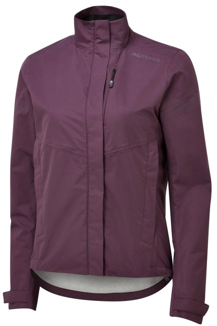 Mountain Warehouse Hot Purple Nightvision Nevis Waterdichte Fietsjack Voor Dames