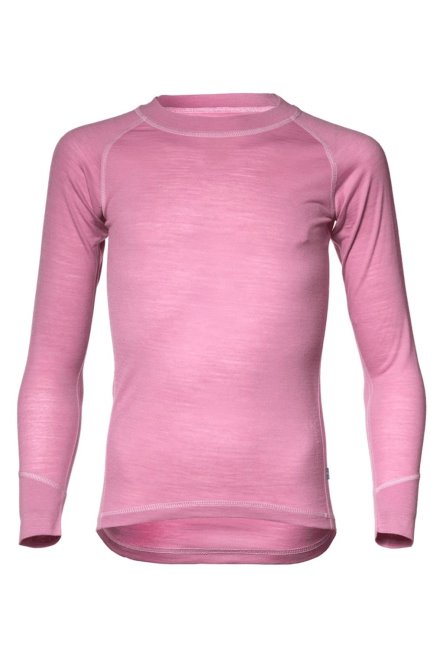 Brand Husky Kids Merino Baselayer Sweater Frost-pink Mountain Warehouse
